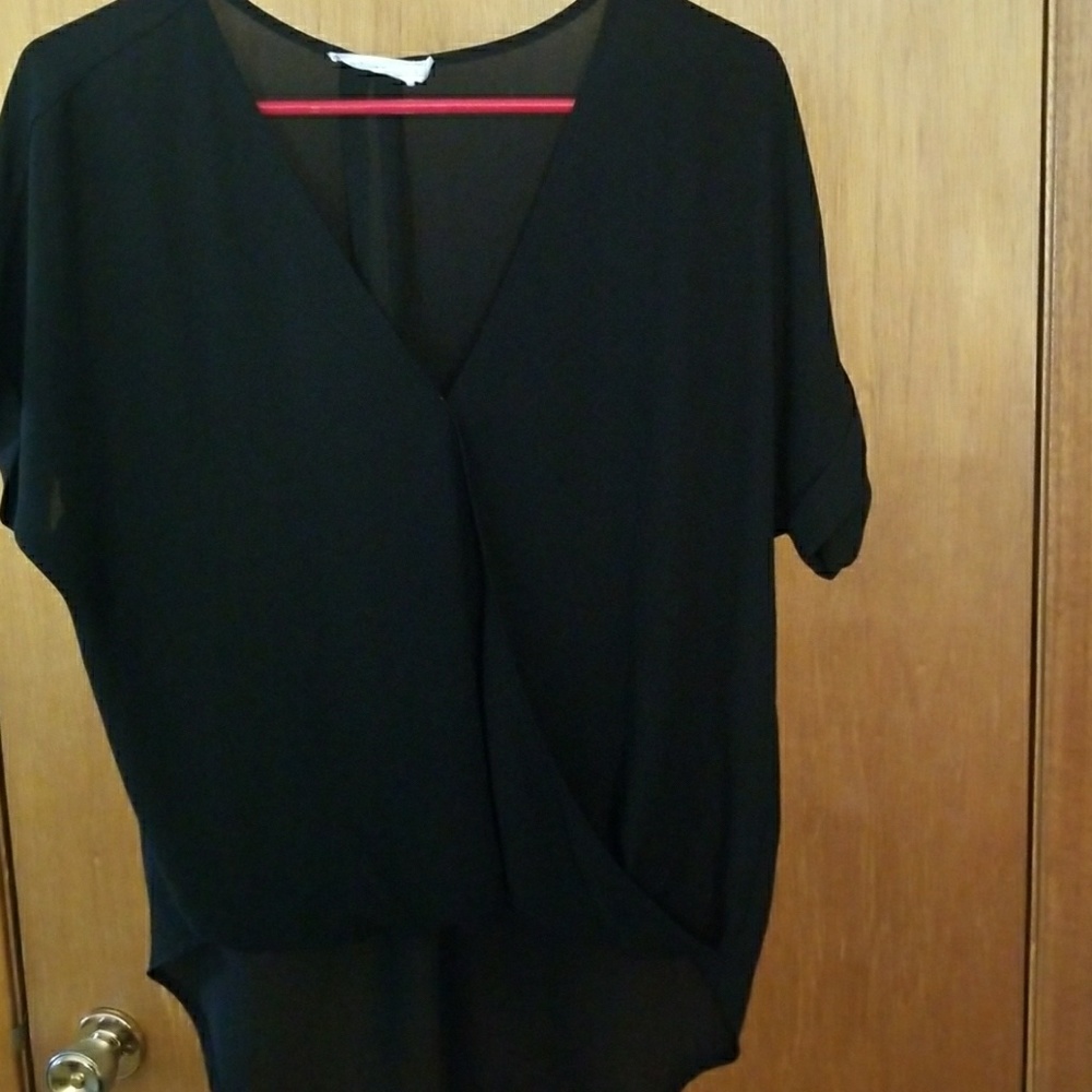Black dress shirt